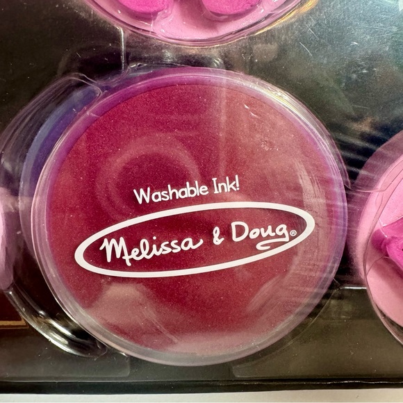 NWT. Two Melissa & Doug Jumbo Palm Stamper kits. collection of jumbo stamps - Picture 7 of 13